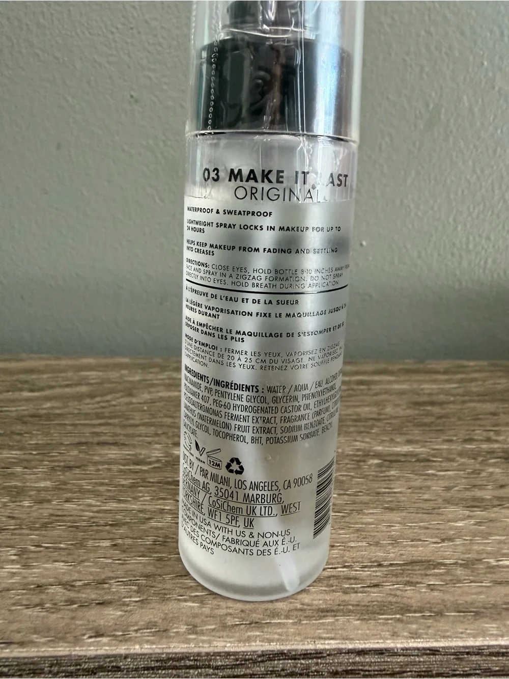 Milani Make It Last Original Setting Spray - 60ml